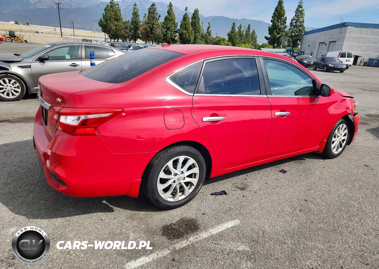 2019 Nissan Sentra Sv VIN:3N1AB7AP5KL604249 - 3