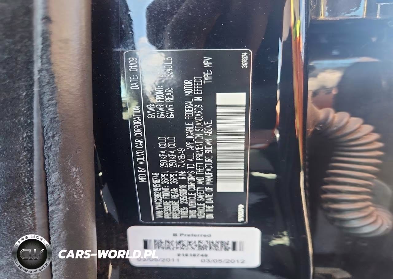 2009 Volvo Xc90 3.2 VIN:YV4CZ982191518748 - 12