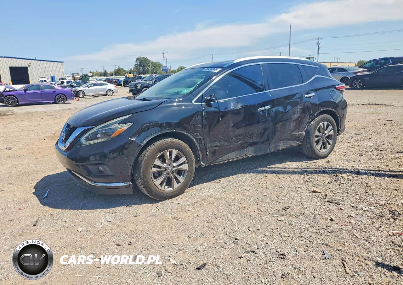 2018 Nissan Murano Sl VIN:5N1AZ2MH9JN114990 - 1