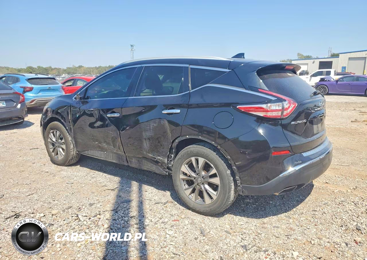 2018 Nissan Murano Sl VIN:5N1AZ2MH9JN114990 - 2