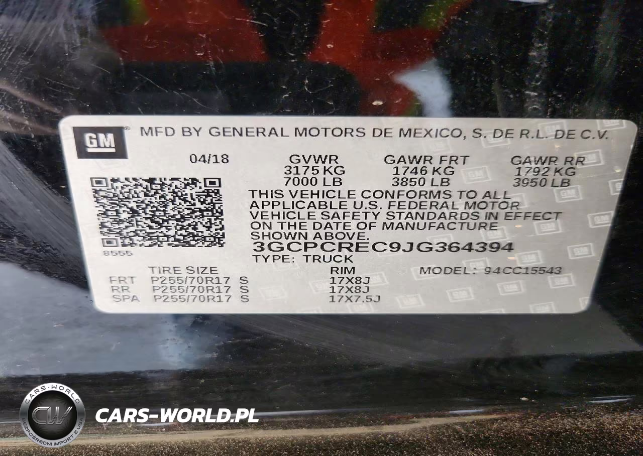 2018 Chevrolet Silverado C1500 Lt VIN:3GCPCREC9JG364394 - 12