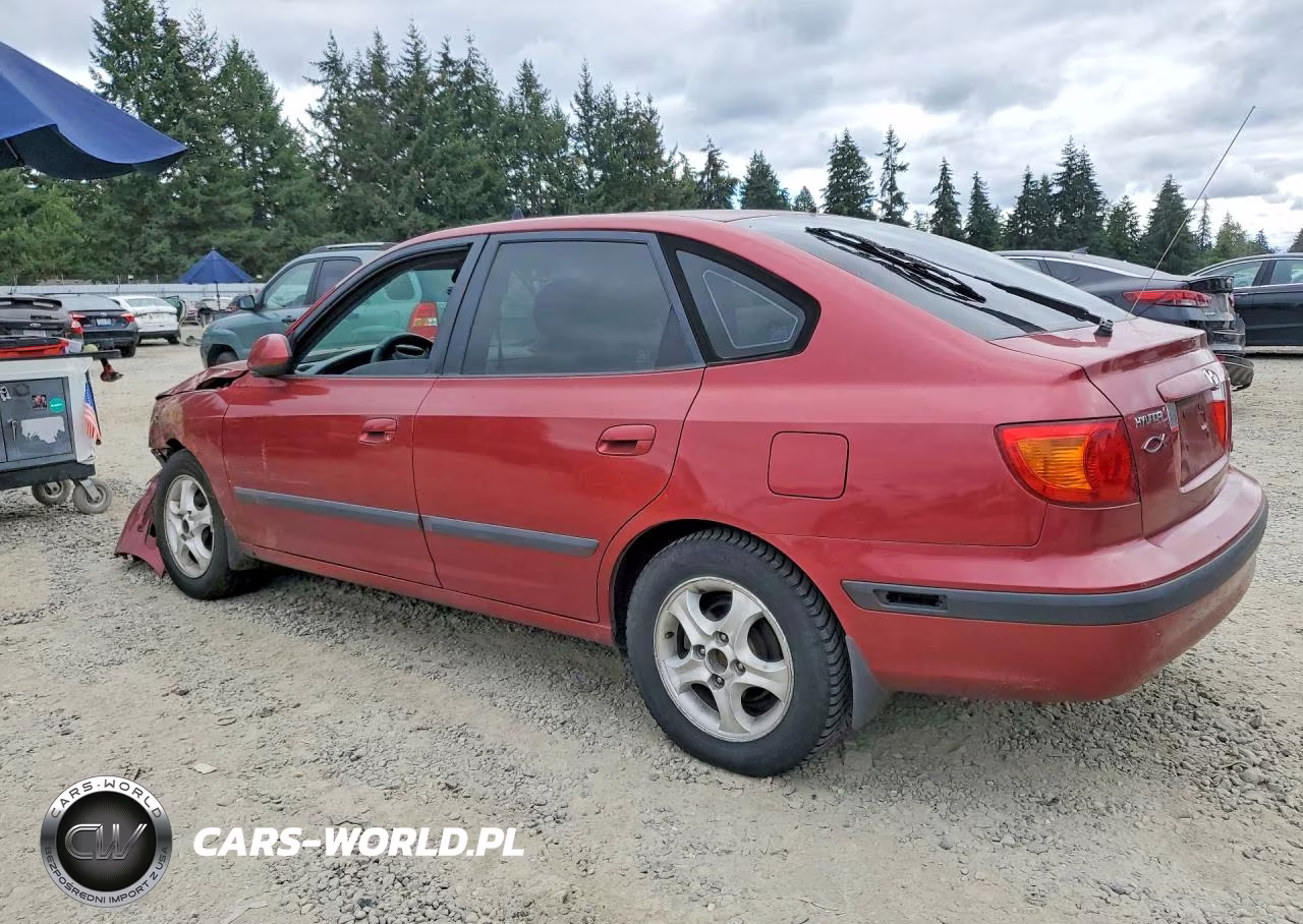 2002 Hyundai Elantra Gt VIN:KMHDN55D22U052166 - 2