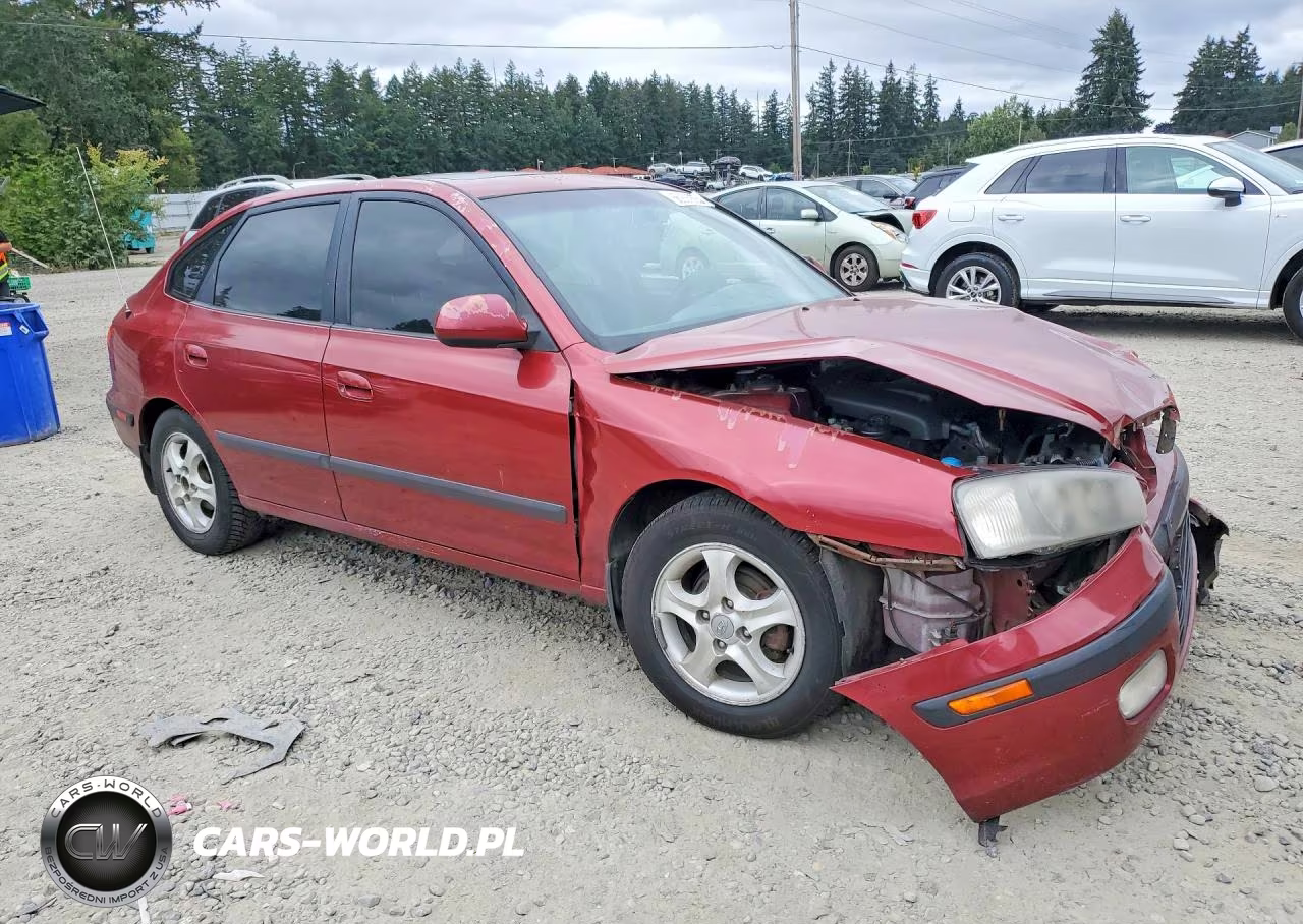 2002 Hyundai Elantra Gt VIN:KMHDN55D22U052166 - 4