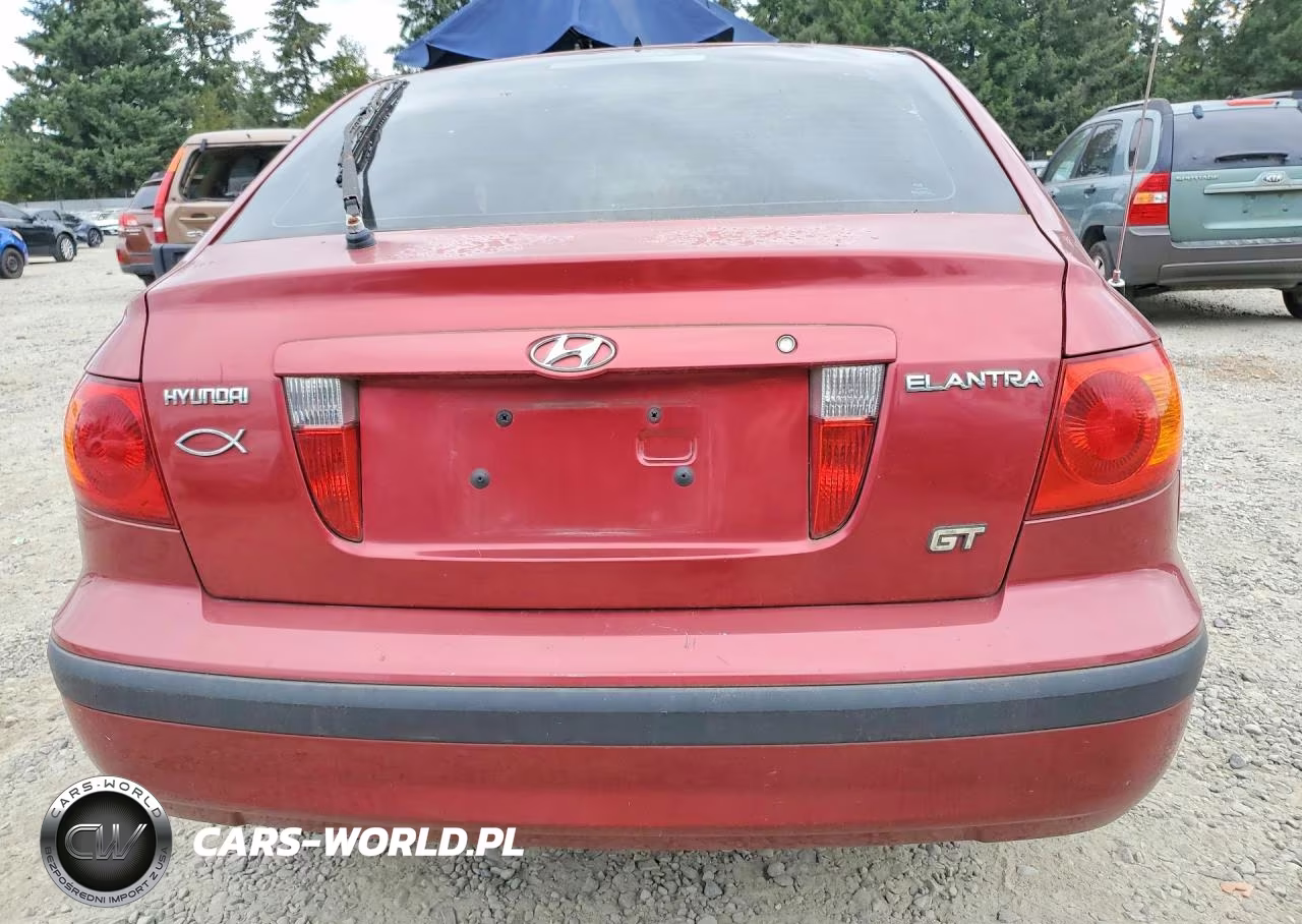 2002 Hyundai Elantra Gt VIN:KMHDN55D22U052166 - 6