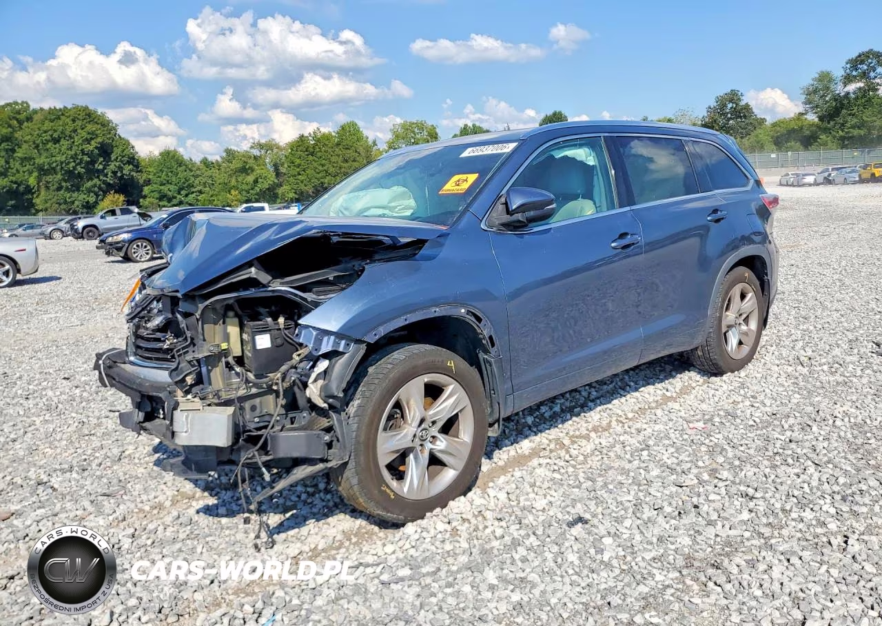2016 Toyota Highlander Limited – zdjęcie 1 z 14