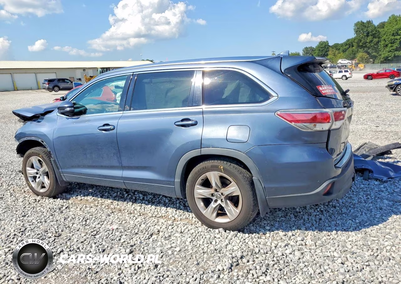 2016 Toyota Highlander Limited VIN:5TDDKRFH5GS297707 - 2
