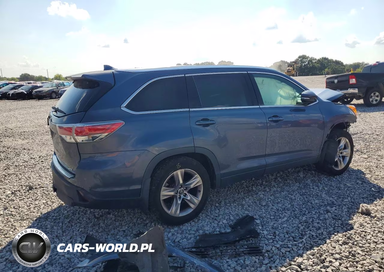 2016 Toyota Highlander Limited VIN:5TDDKRFH5GS297707 - 3