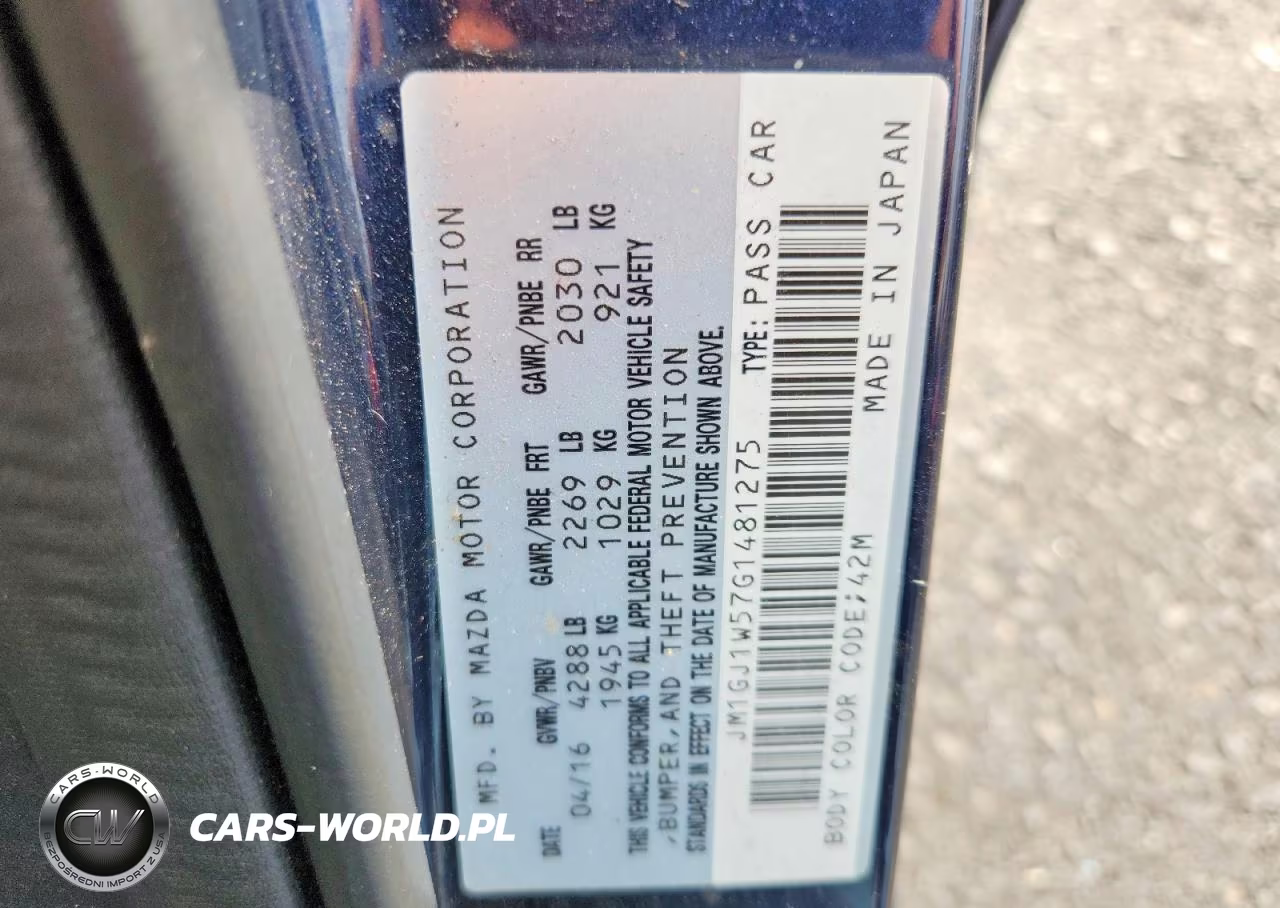 2016 Mazda 6 Grand Touring VIN:JM1GJ1W57G1481275 - 12