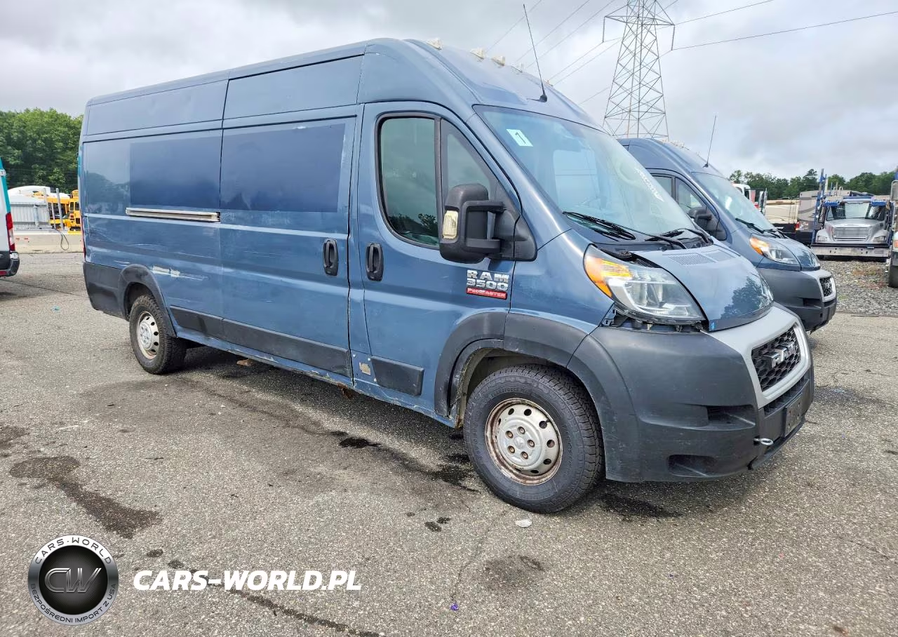 2020 Ram Promaster 3500 Delivery Van VIN:3C6URVJG6LE136619 - 4