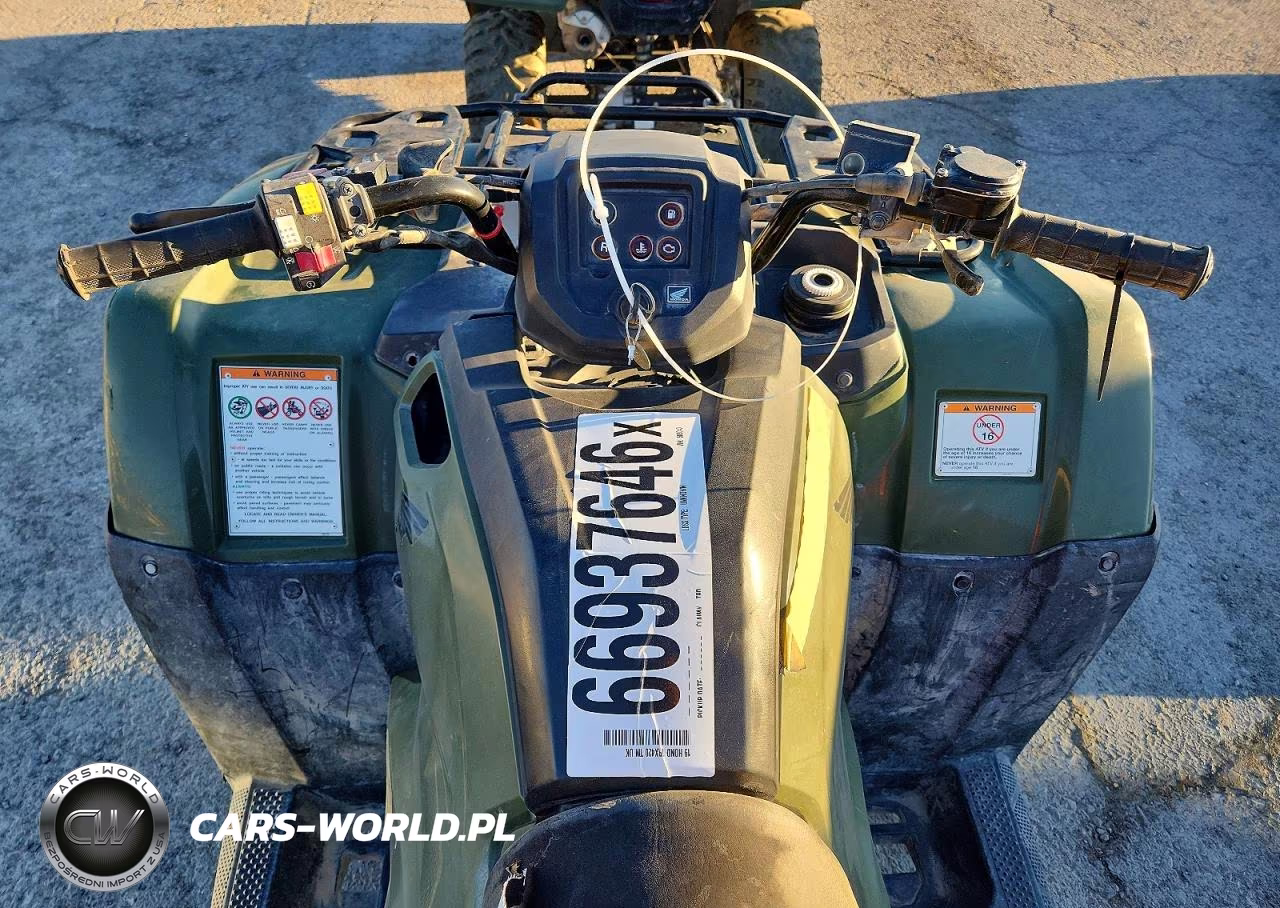 2019 Honda Trx420 Tm VIN:1HFTE3937K4503040 - 5
