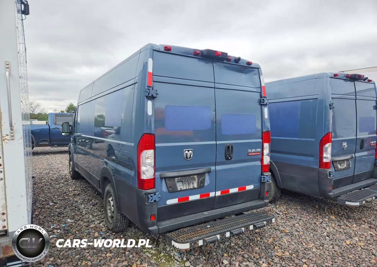 2021 Ram Promaster 3500 Delivery Van VIN:3C6MRVJG1ME536833 - 2