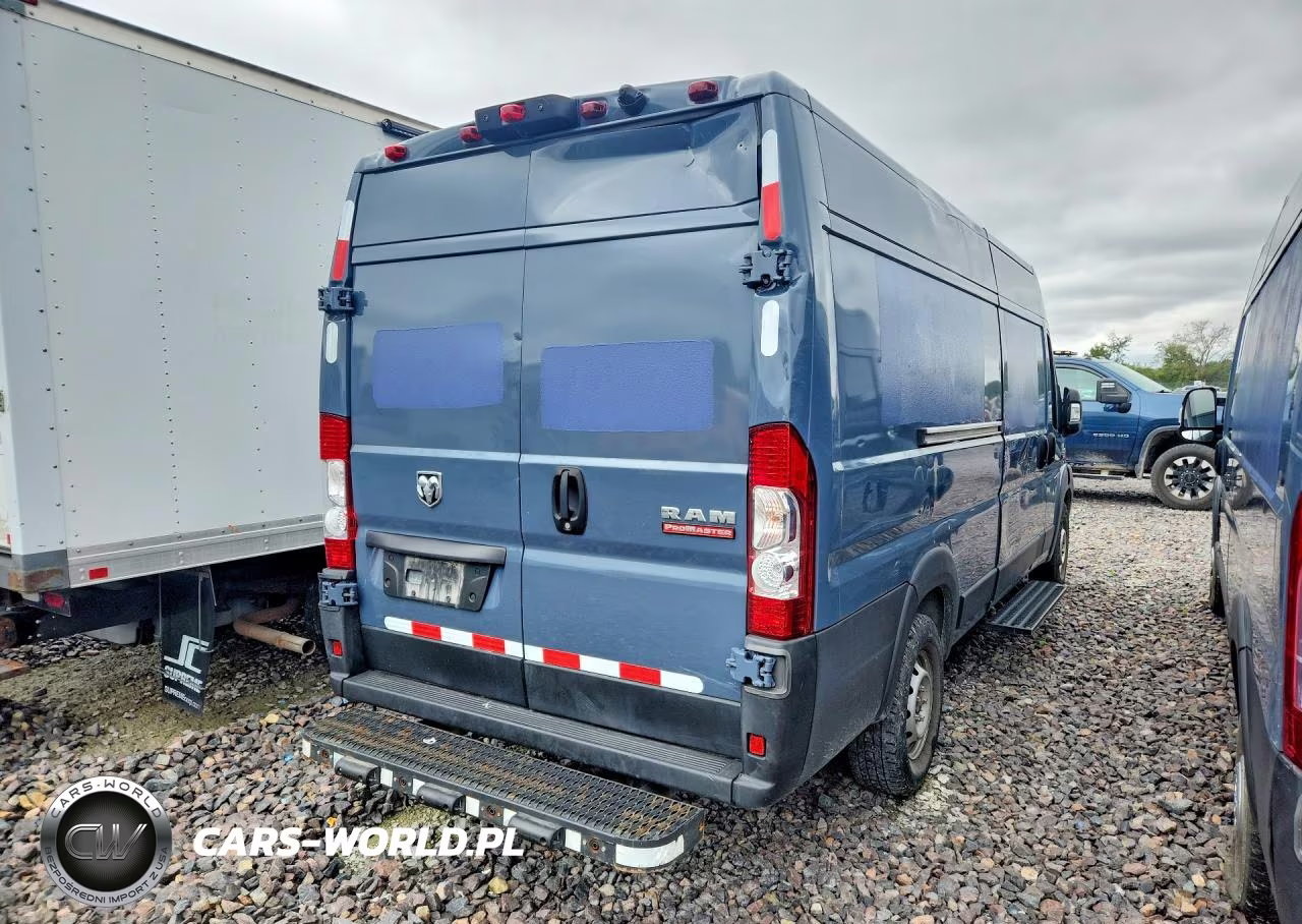 2021 Ram Promaster 3500 Delivery Van VIN:3C6MRVJG1ME536833 - 3