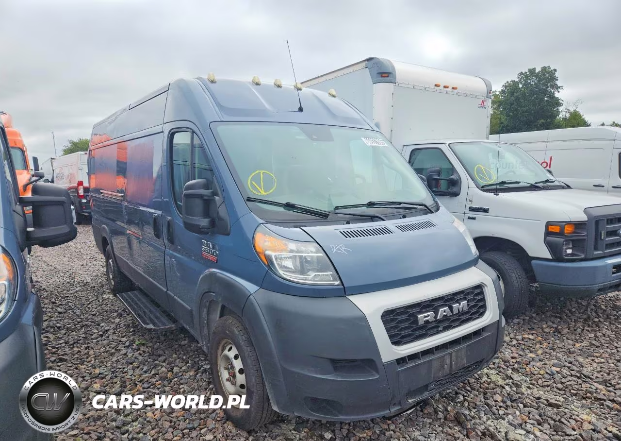 2021 Ram Promaster 3500 Delivery Van VIN:3C6MRVJG1ME536833 - 4