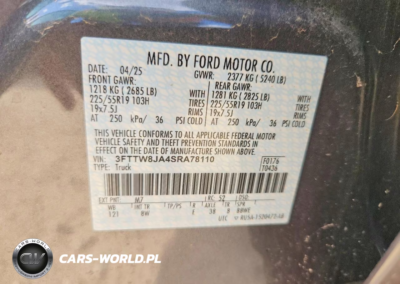 2025 Ford Maverick Xlt VIN:3FTTW8JA4SRA78110 - 13