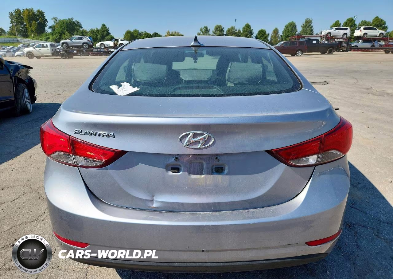 2015 Hyundai Elantra Se VIN:5NPDH4AE2FH610604 - 6