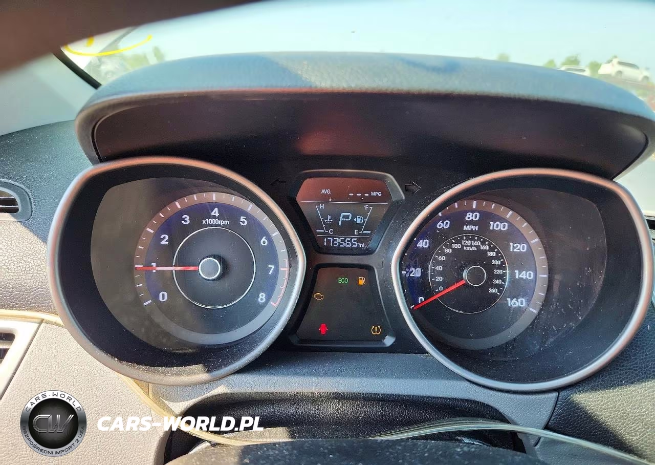 2015 Hyundai Elantra Se VIN:5NPDH4AE2FH610604 - 9