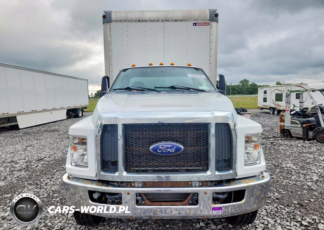 2017 Ford F650 Super Duty Box Truck VIN:1FDNF6AY8HDB09589 - 5
