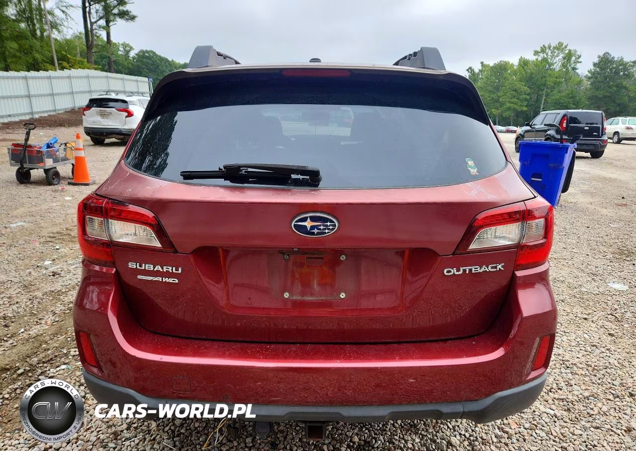 2015 Subaru Outback 2.5I Premium VIN:4S4BSBHC8F3346023 - 6