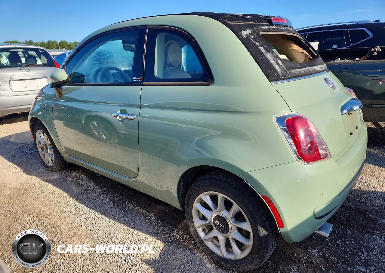 2017 Fiat 500 Pop VIN:3C3CFFLR4HT526286 - 2