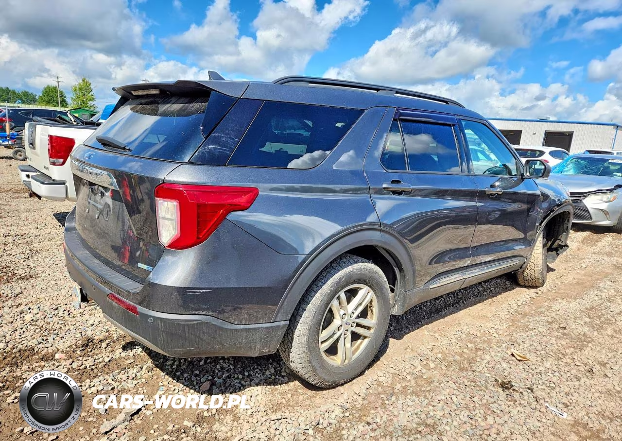 2020 Ford Explorer Xlt VIN:1FMSK8DH0LGC55823 - 3