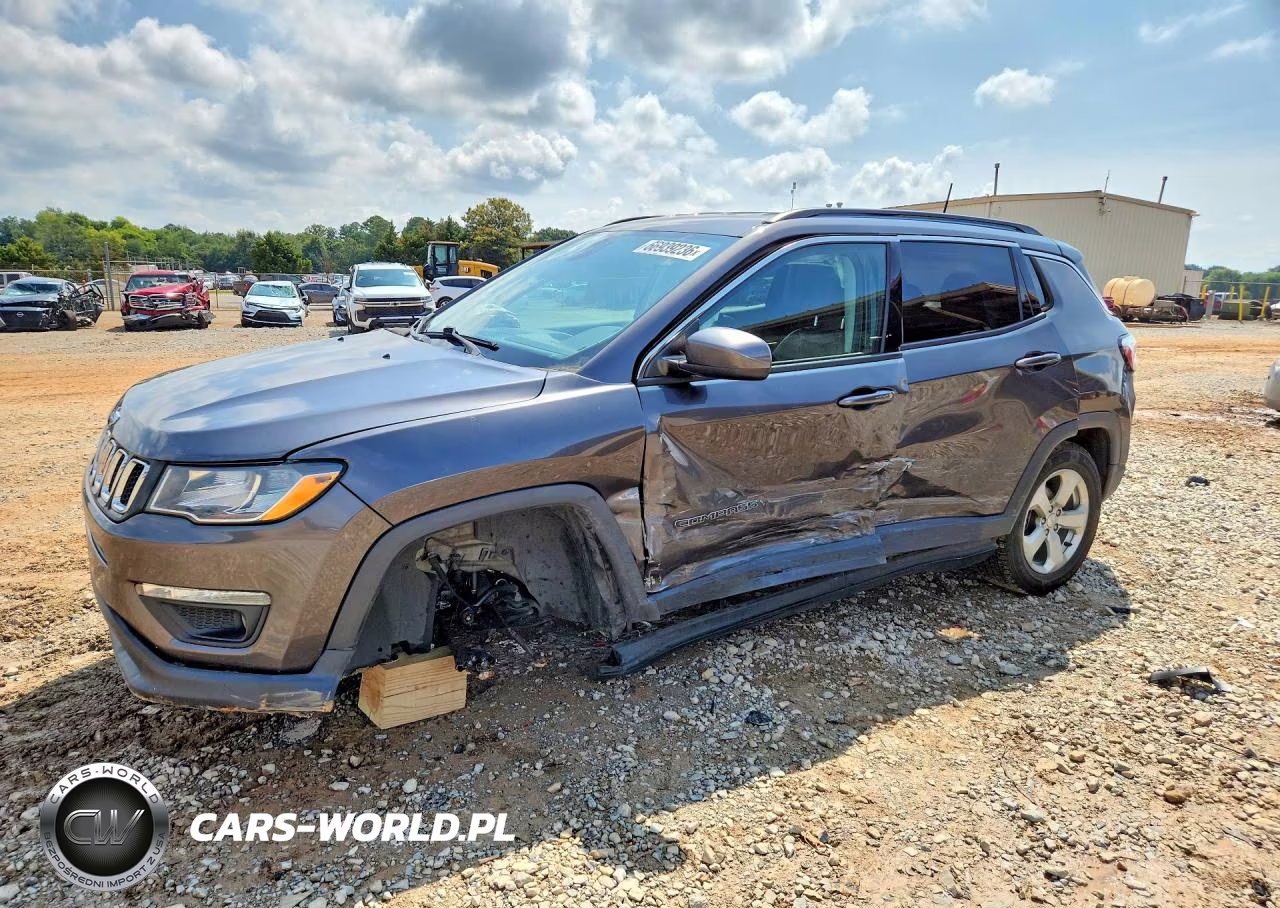 2021 Jeep Compass Latitude VIN:3C4NJCBB8MT523245 - 1