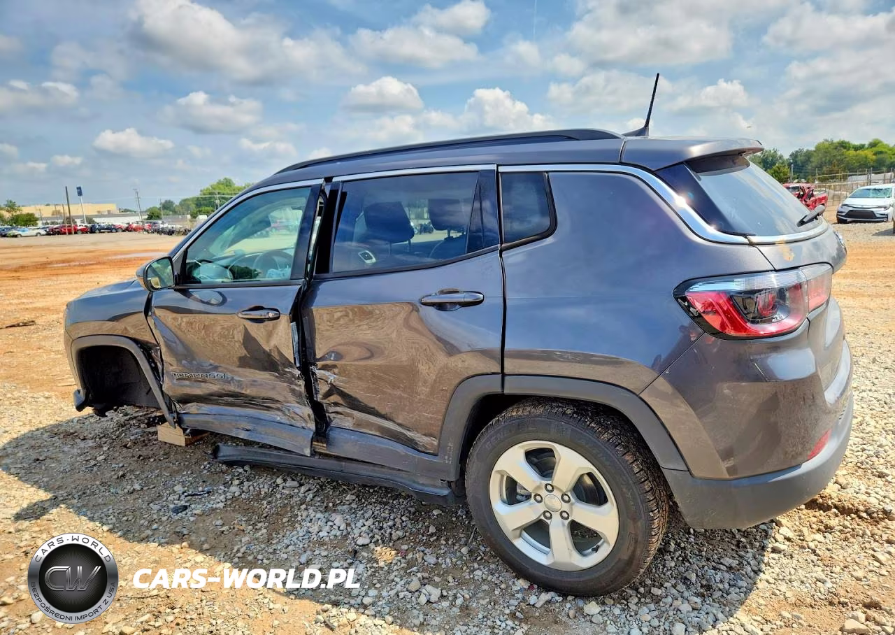 2021 Jeep Compass Latitude VIN:3C4NJCBB8MT523245 - 2