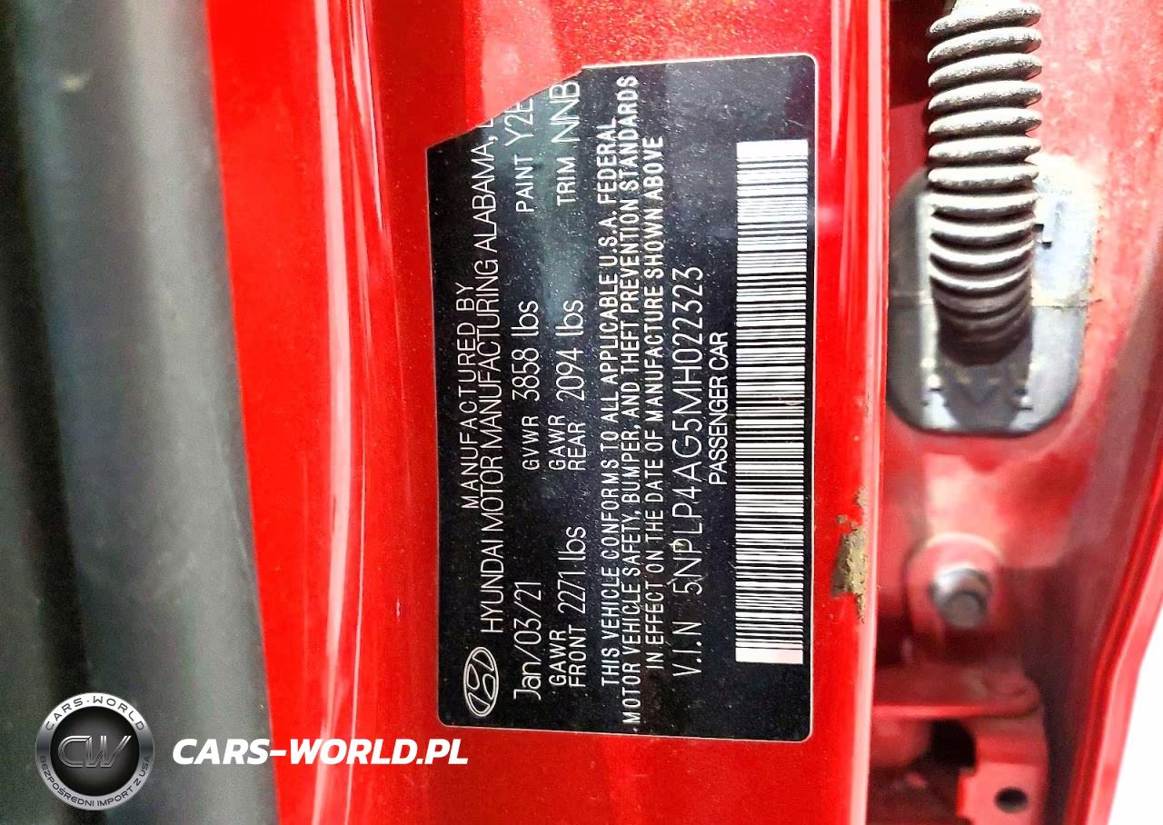 2021 Hyundai Elantra Limited VIN:5NPLP4AG5MH022323 - 13
