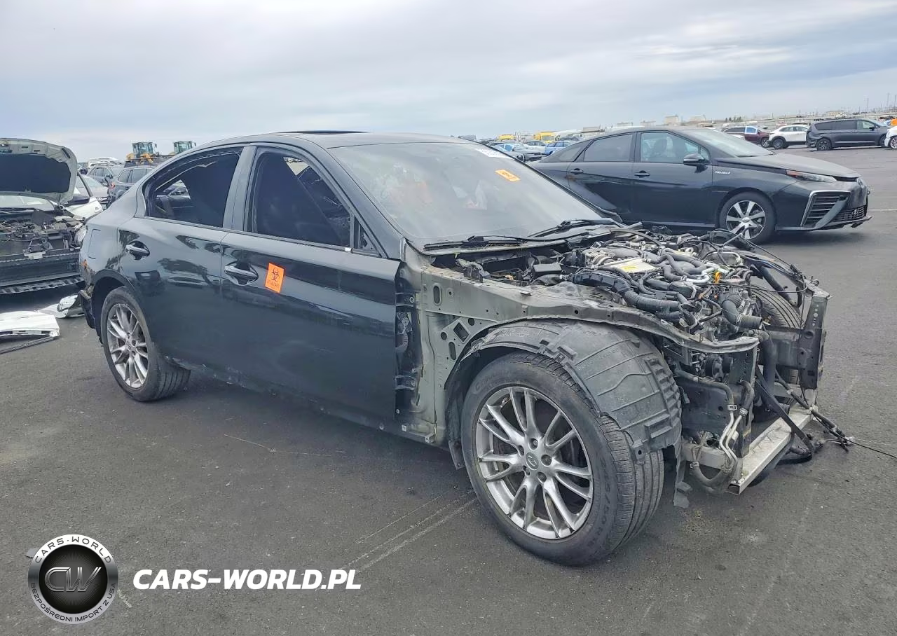 2019 Infiniti Q50 Red Sport 400 VIN:JN1FV7AP4KM760821 - 4