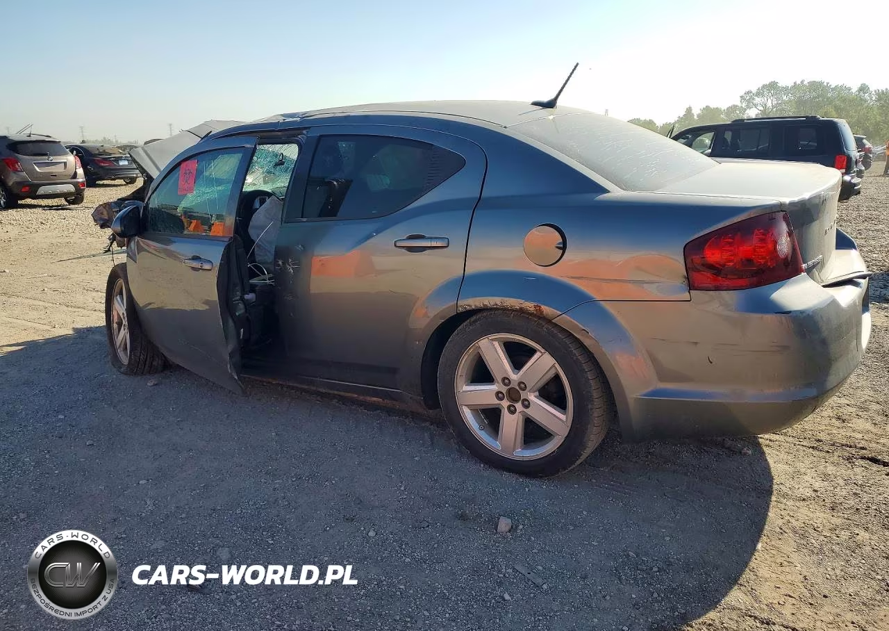 2012 Dodge Avenger Sxt VIN:1C3CDZCBXCN161504 - 2