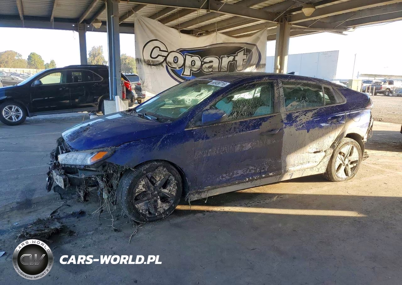2021 Hyundai Ioniq Sel VIN:KMHC85LCXMU261400 - 1