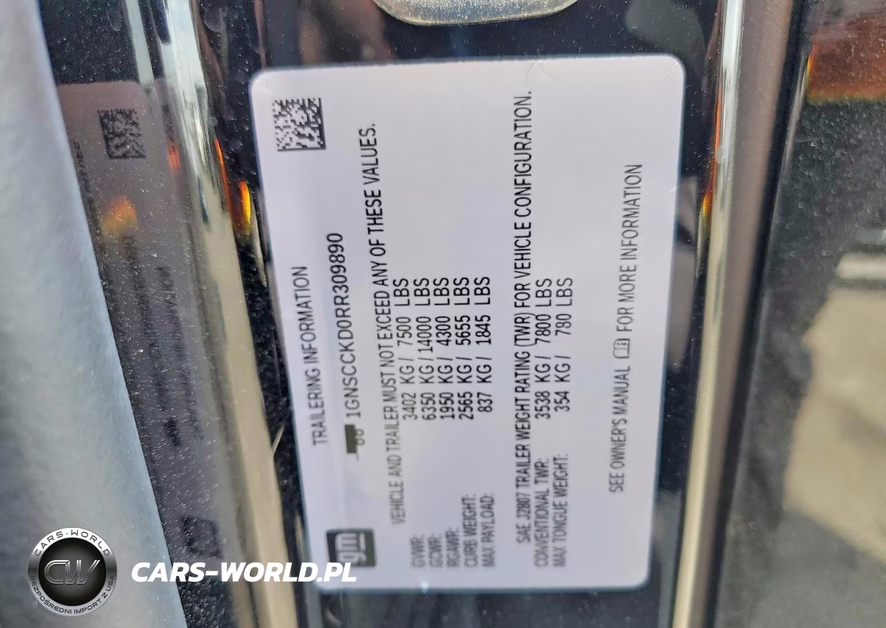 2024 Chevrolet Suburban C1500 Lt VIN:1GNSCCKD0RR309890 - 13