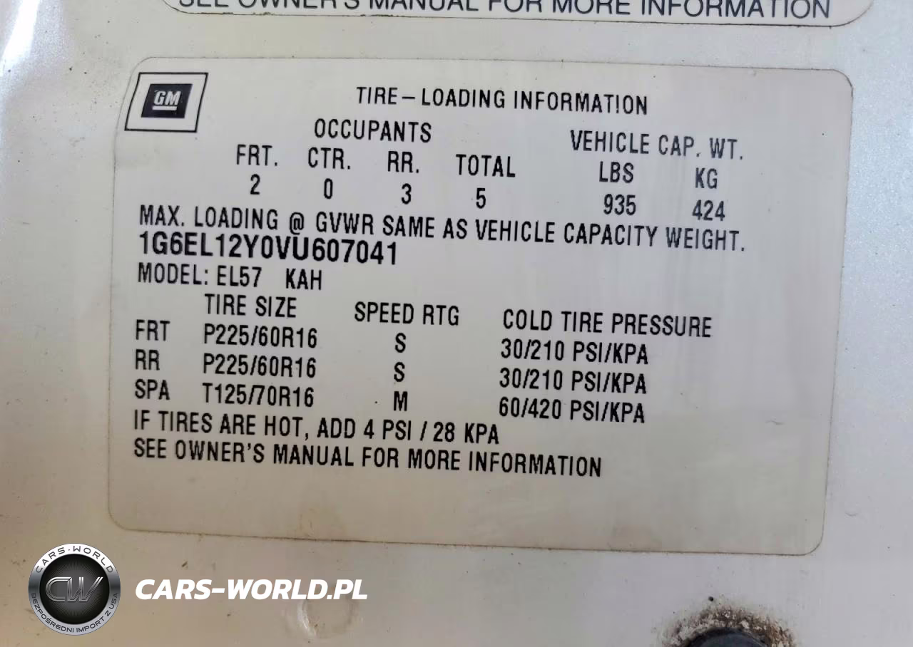 1997 Cadillac Eldorado VIN:1G6EL12Y0VU607041 - 12