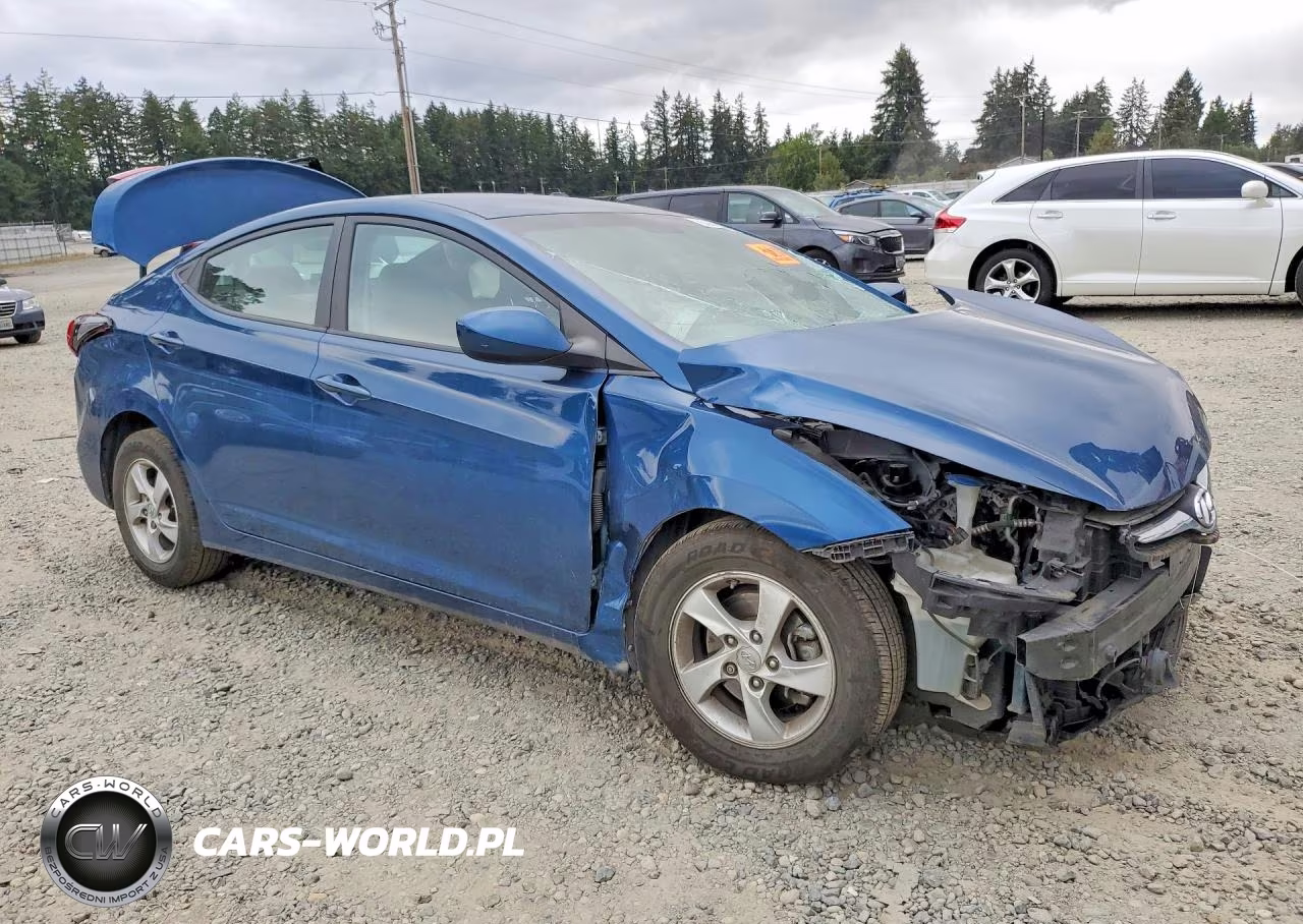 2014 Hyundai Elantra Se VIN:KMHDH4AE6EU103544 - 4
