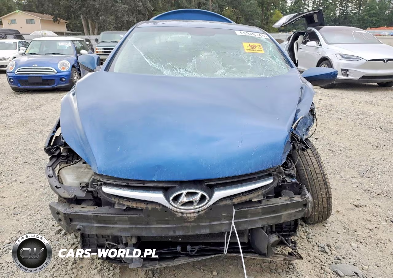 2014 Hyundai Elantra Se VIN:KMHDH4AE6EU103544 - 5