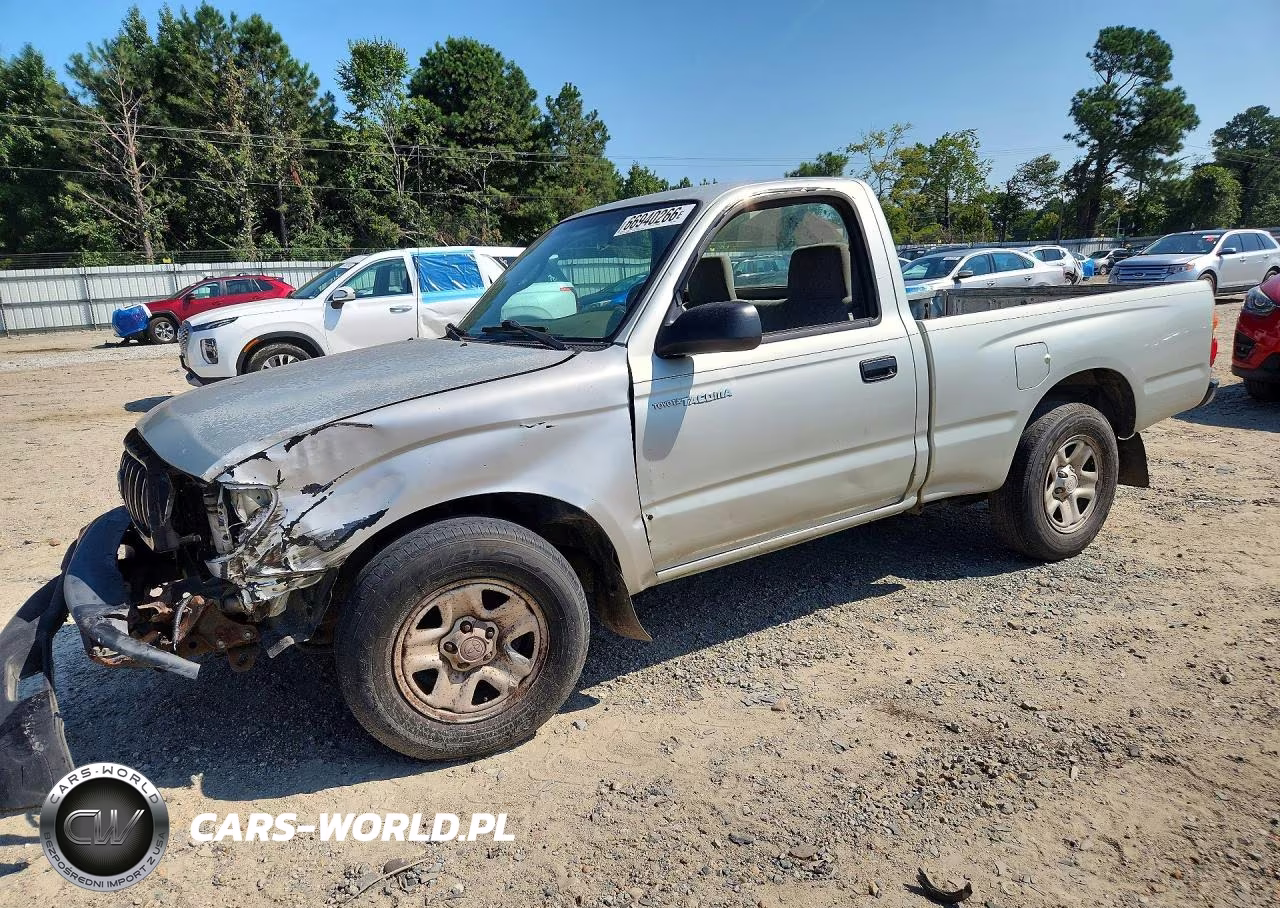 2004 Toyota Tacoma Base VIN:5TENL42N44Z308047 - 1