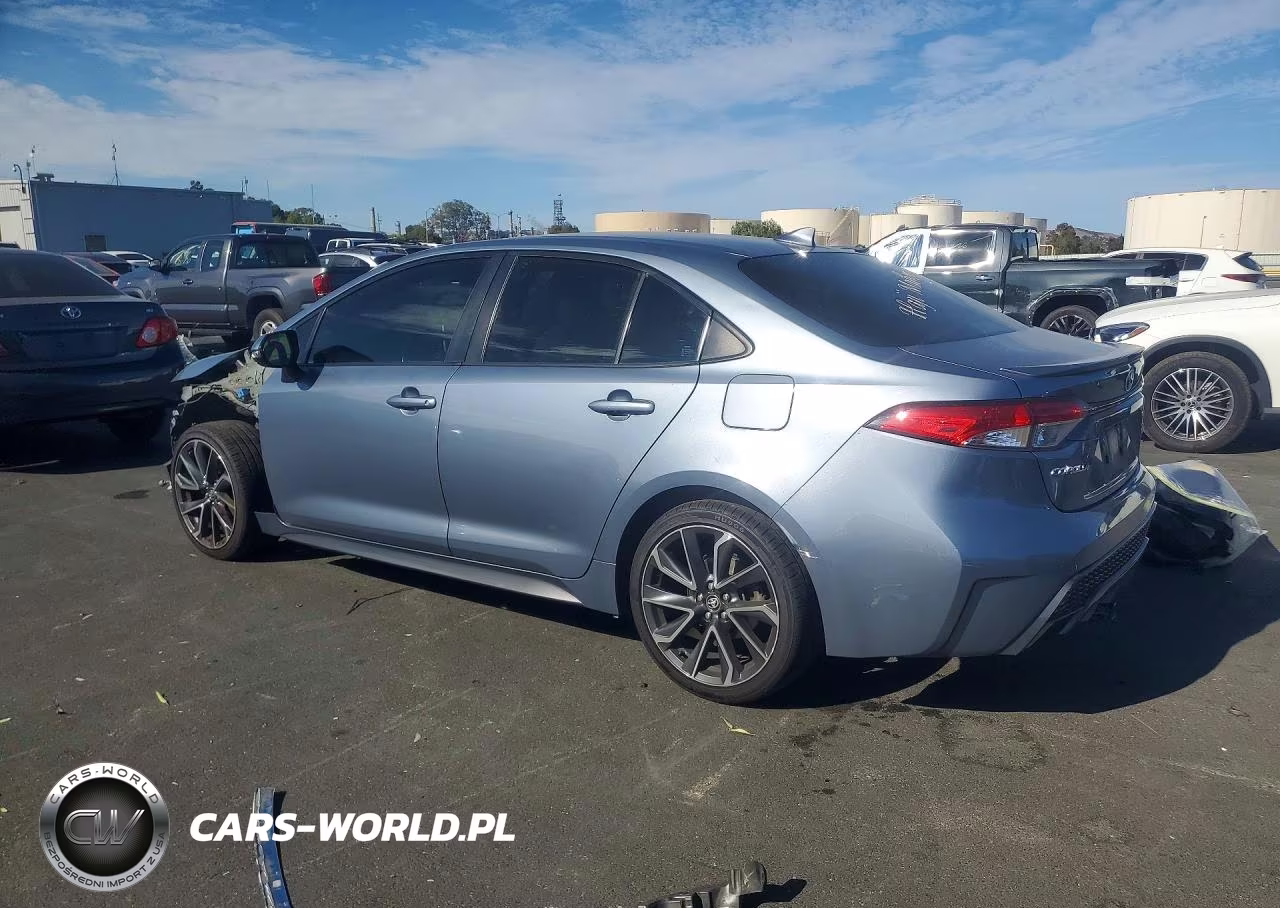 2021 Toyota Corolla Se VIN:JTDS4MCE5MJ056608 - 2