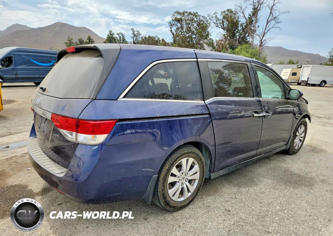 2015 Honda Odyssey Exl VIN:5FNRL5H62FB039977 - 3