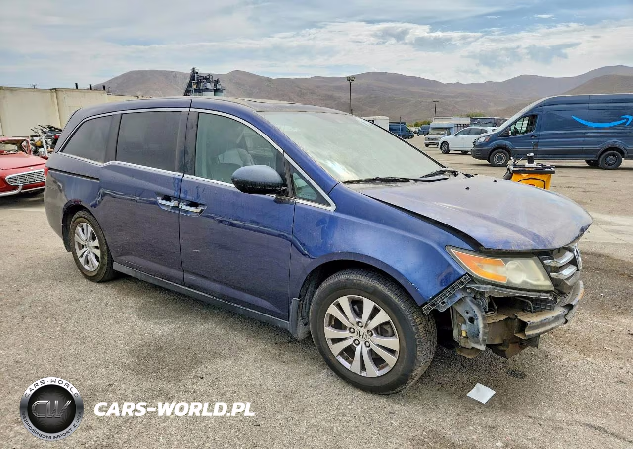 2015 Honda Odyssey Exl VIN:5FNRL5H62FB039977 - 4