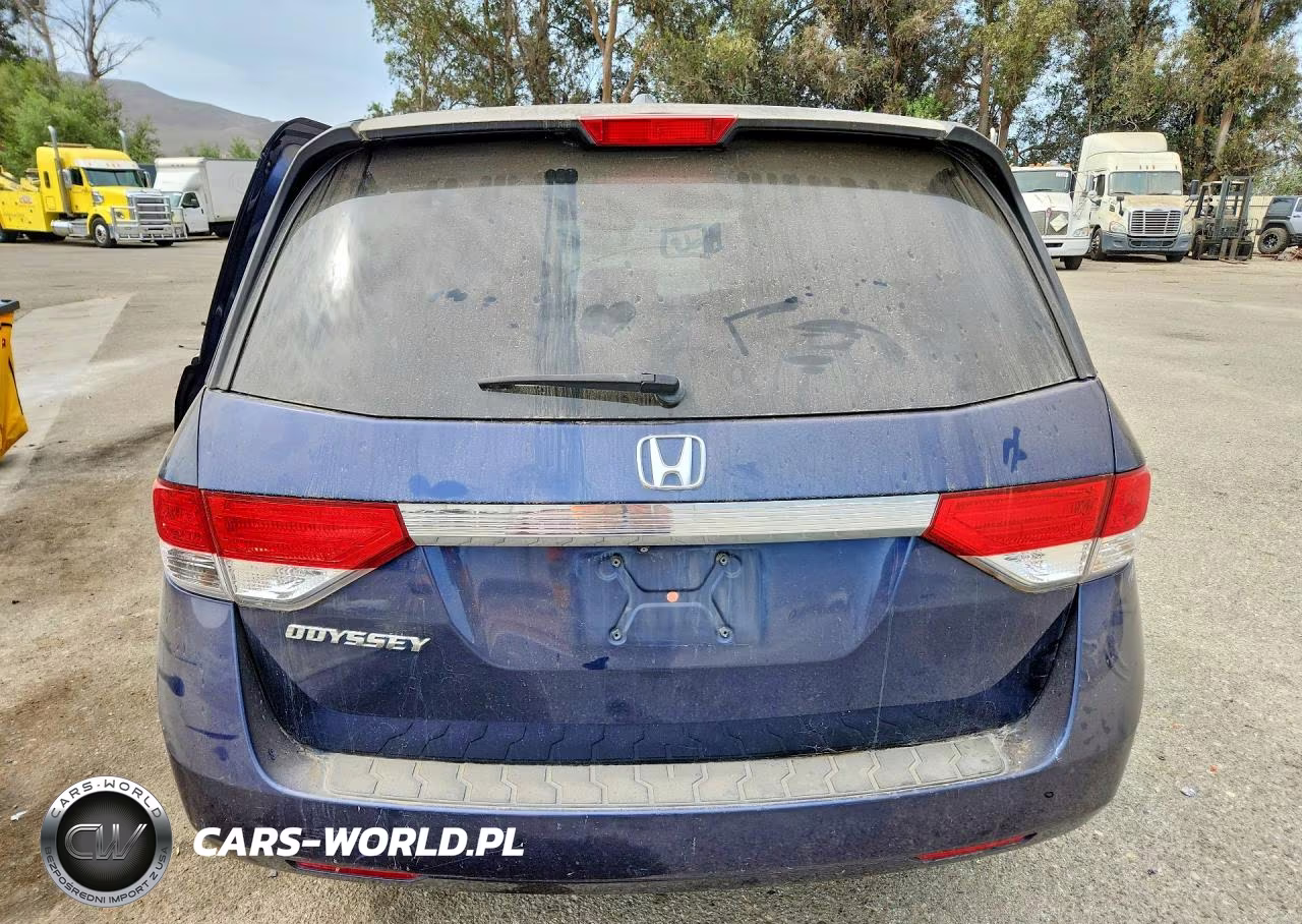 2015 Honda Odyssey Exl VIN:5FNRL5H62FB039977 - 6