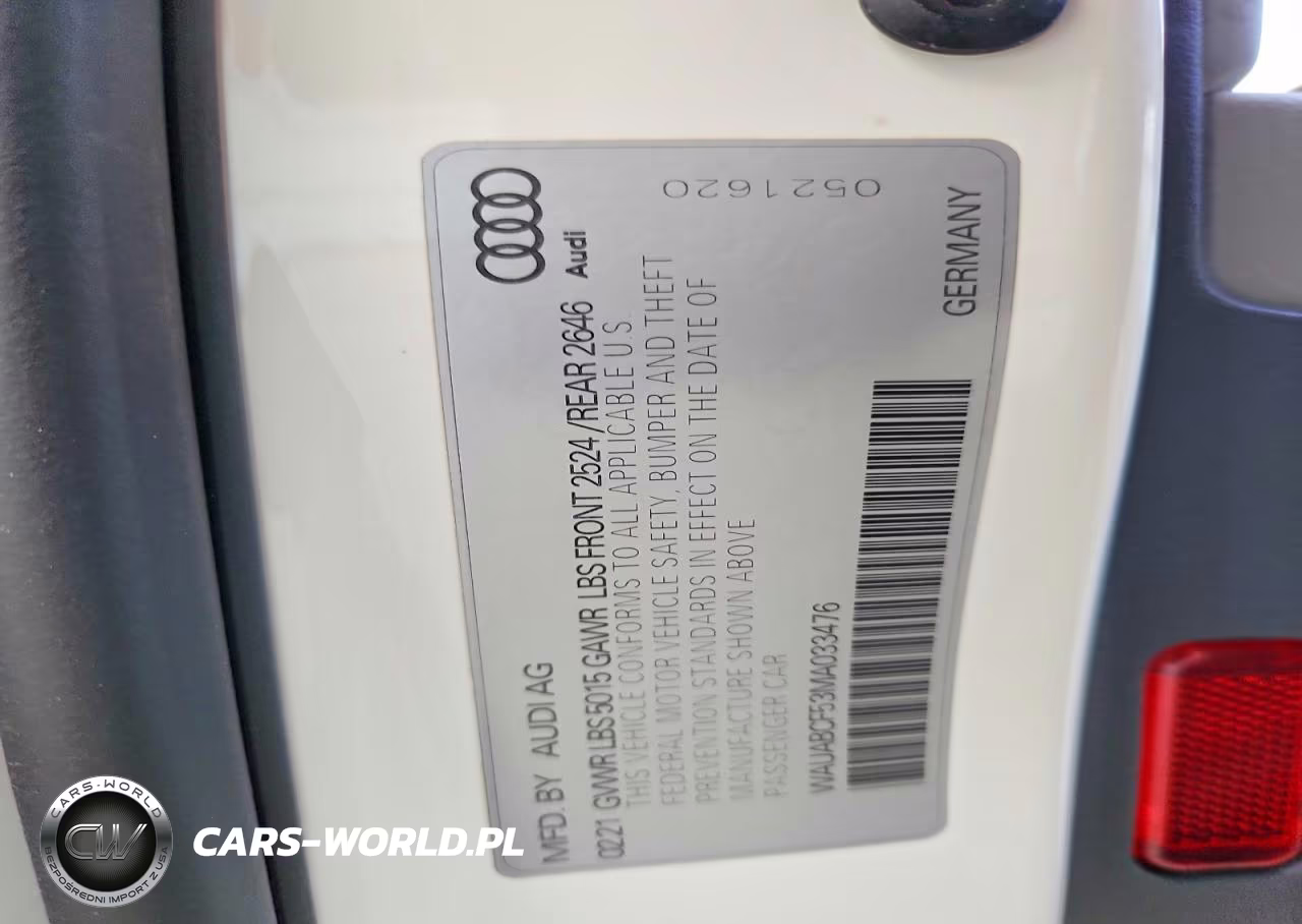 2021 Audi A5 Premium 40 VIN:WAUABCF53MA033476 - 12