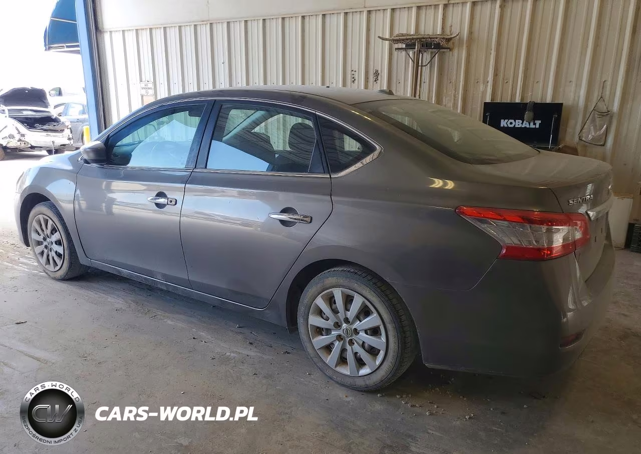 2015 Nissan Sentra Sv VIN:3N1AB7AP8FL628907 - 2