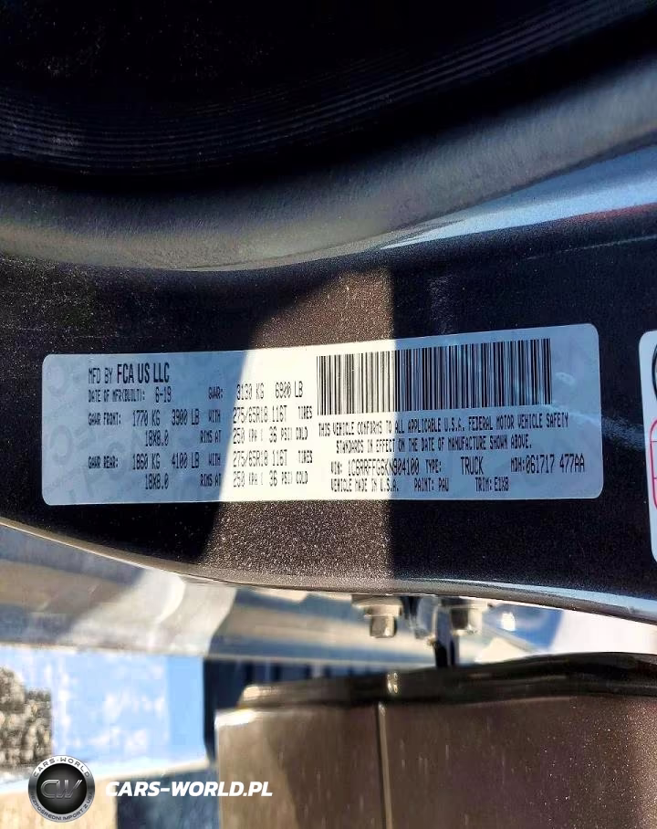 2019 Ram 1500 Big Horn-Lone Star VIN:1C6RRFFG6KN904100 - 12