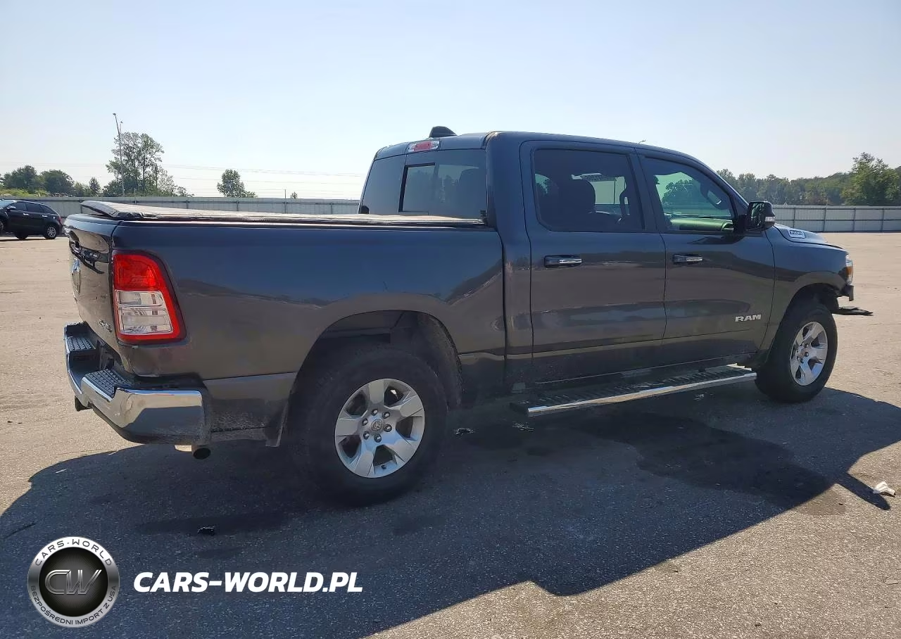 2019 Ram 1500 Big Horn-Lone Star VIN:1C6RRFFG6KN904100 - 3