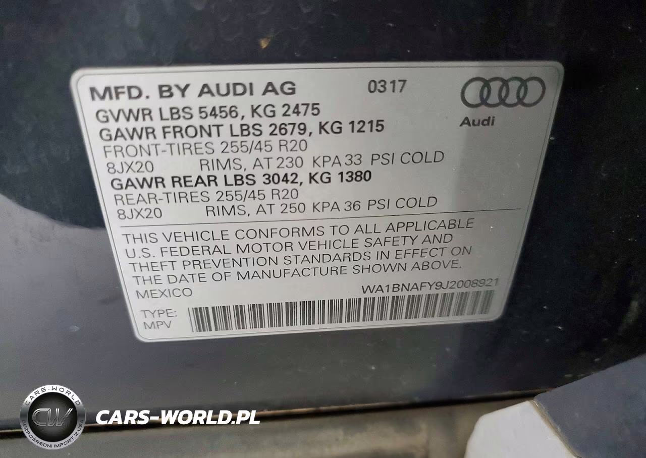 2018 Audi Q5 Premium Plus VIN:WA1BNAFY9J2008921 - 13