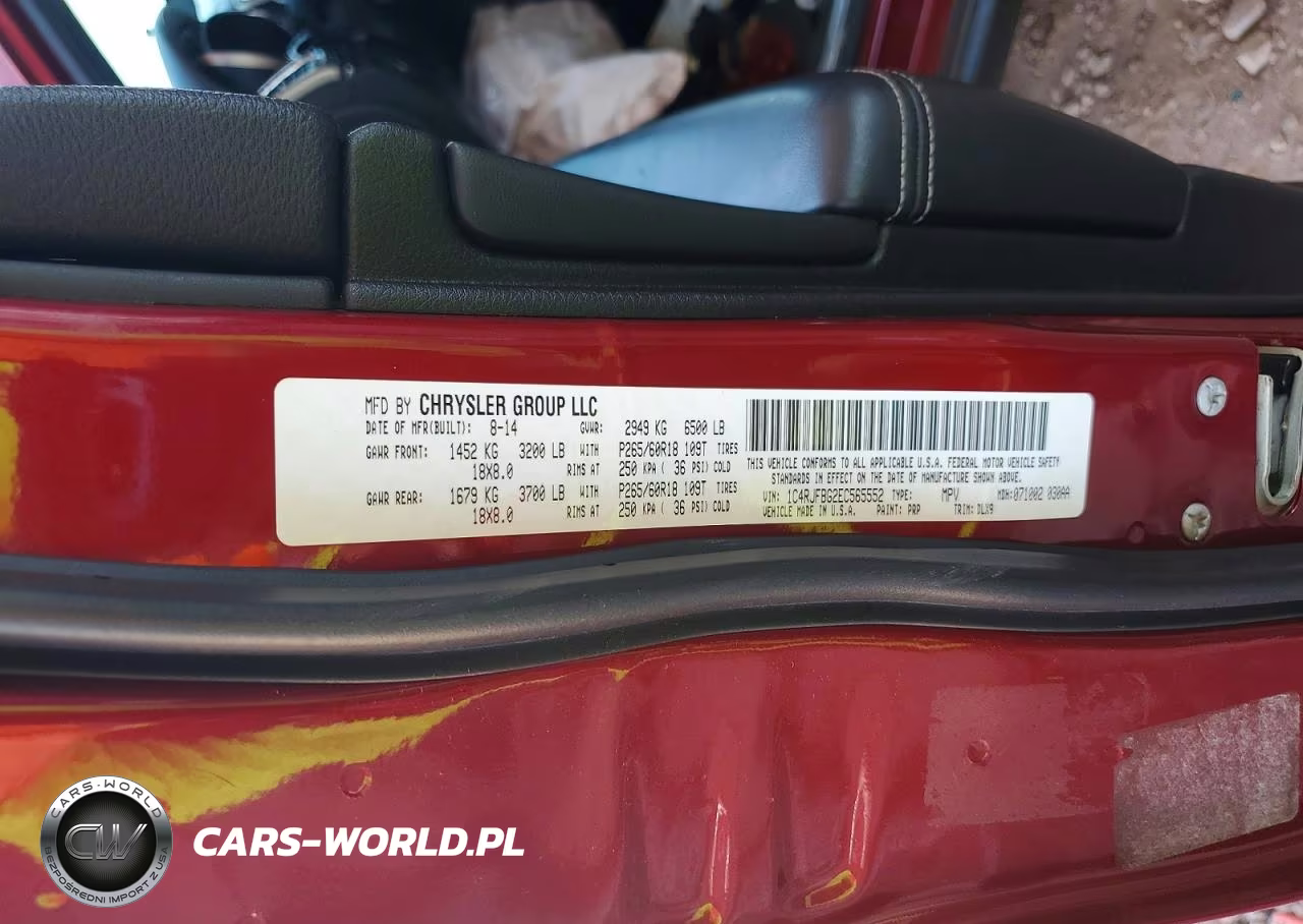 2014 Jeep Grand Cherokee Limited VIN:1C4RJFBG2EC565552 - 13