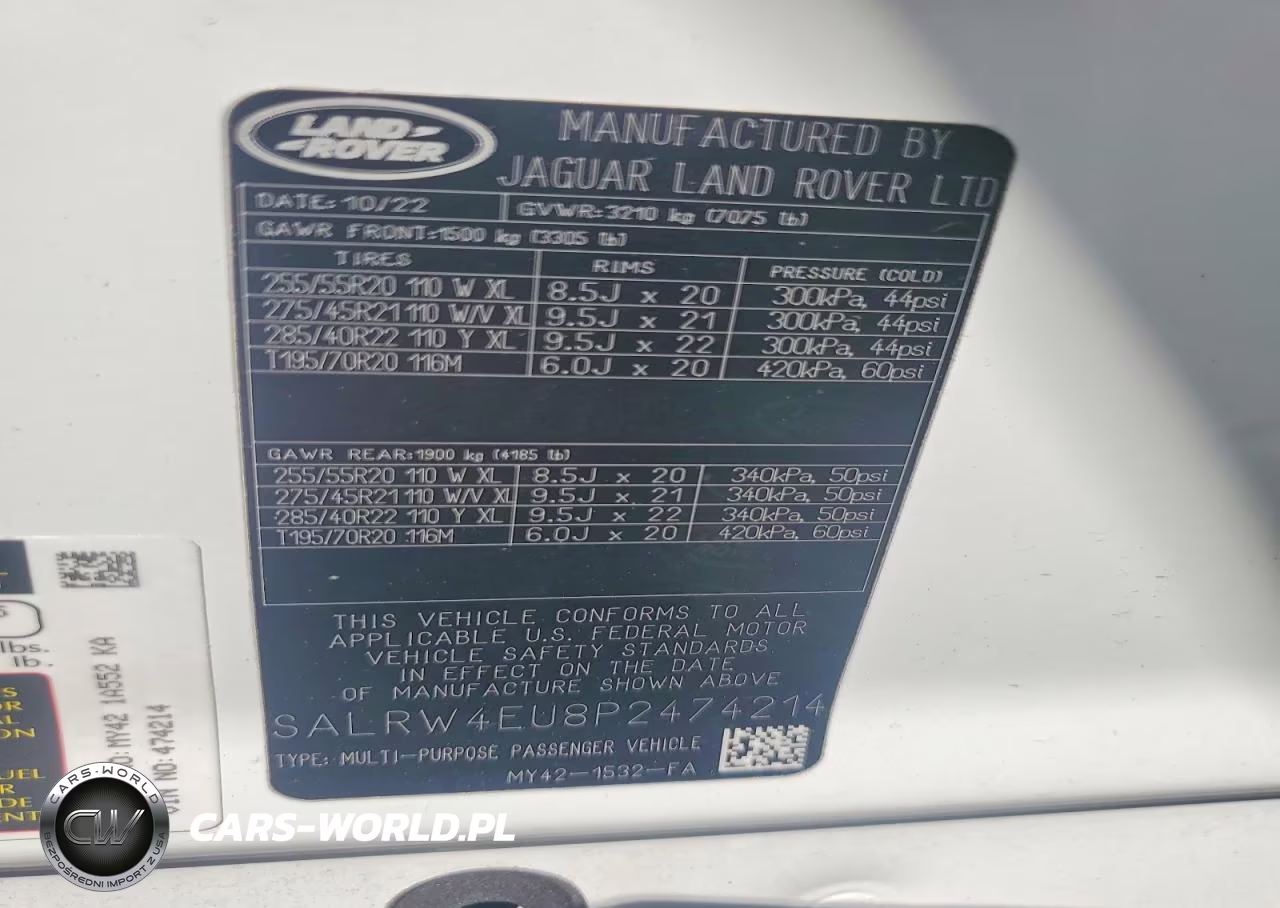 2023 Land Rover Discovery Metropolitan Edition VIN:SALRW4EU8P2474214 - 14