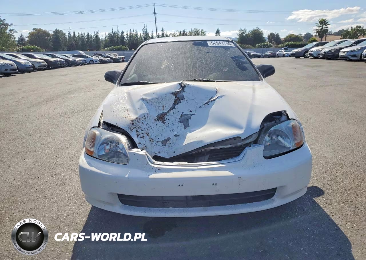 1996 Honda Civic Dx VIN:1HGEJ6129TL050504 - 5