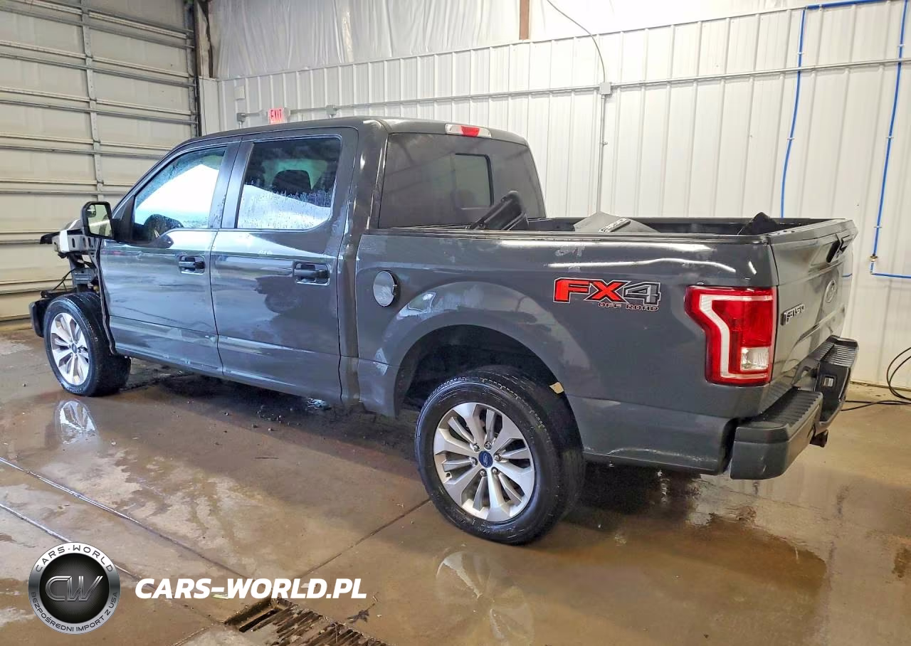 2017 Ford F150 Supercrew VIN:1FTEW1EF2HFA84208 - 2