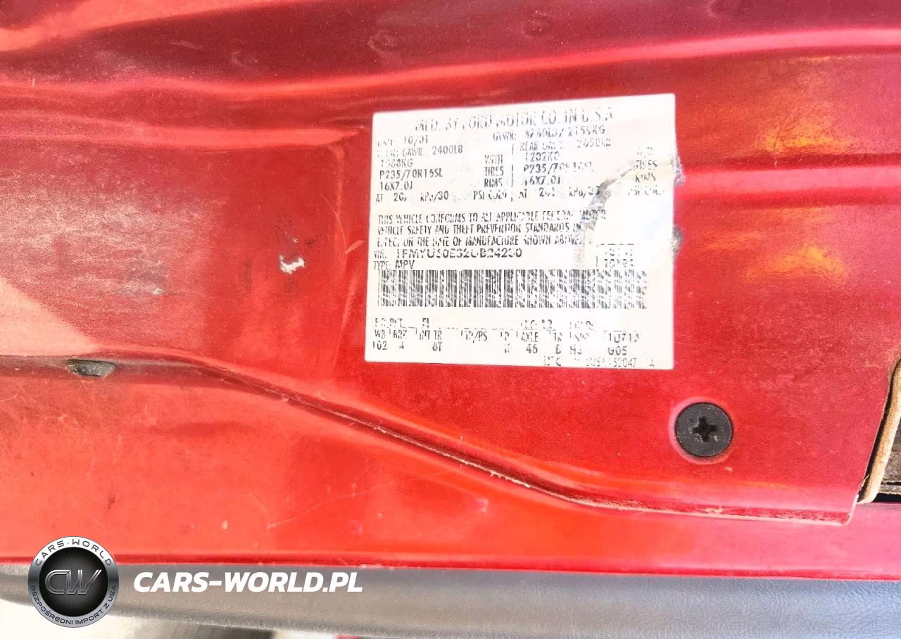 2002 Ford Explorer Sport VIN:1FMYU60E32UB24230 - 13