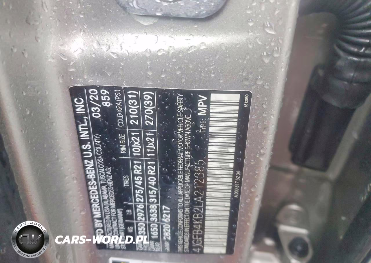 2020 Mercedes-Benz Gle 350 4Matic VIN:4JGFB4KB2LA212385 - 13